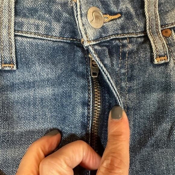 Joe's Jeans Blue Cotton Blend High Rise Skinny Ankle Denim Jeans Women Sz 26 - Picture 5 of 10